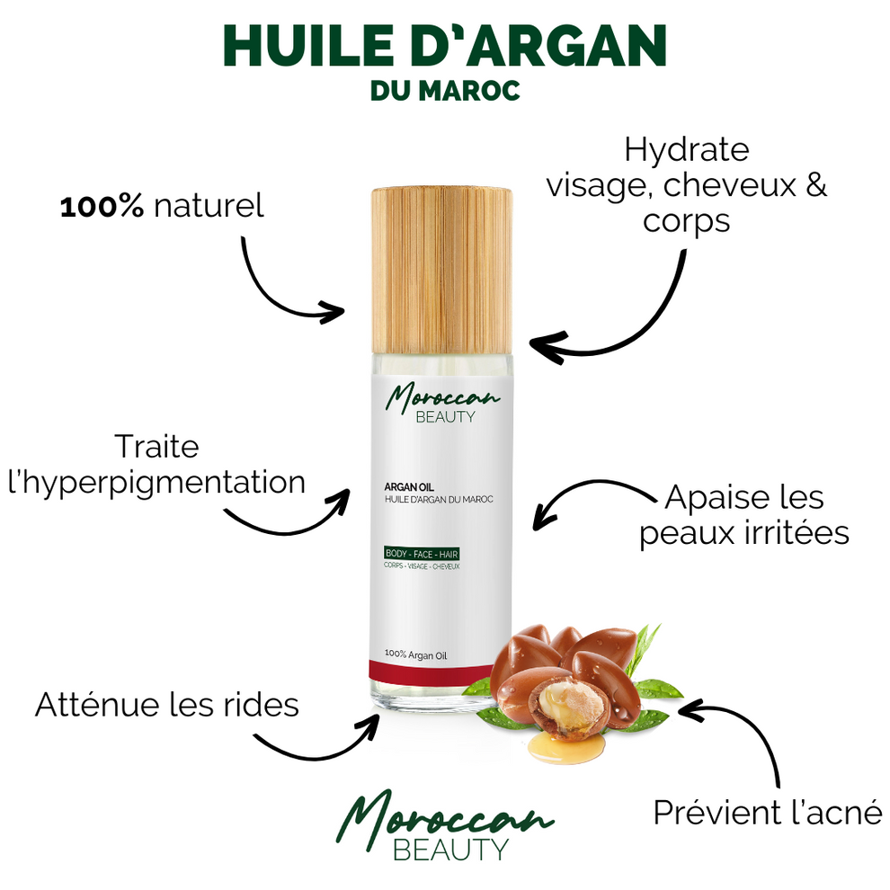 Huile D'argan du Maroc - 100% Naturel thumbnail 3