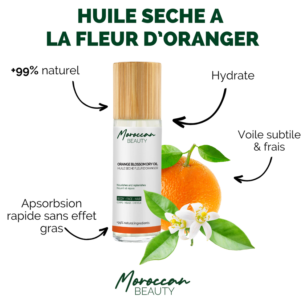Huile Sèche Fleur D'oranger - +99% Naturel thumbnail 4
