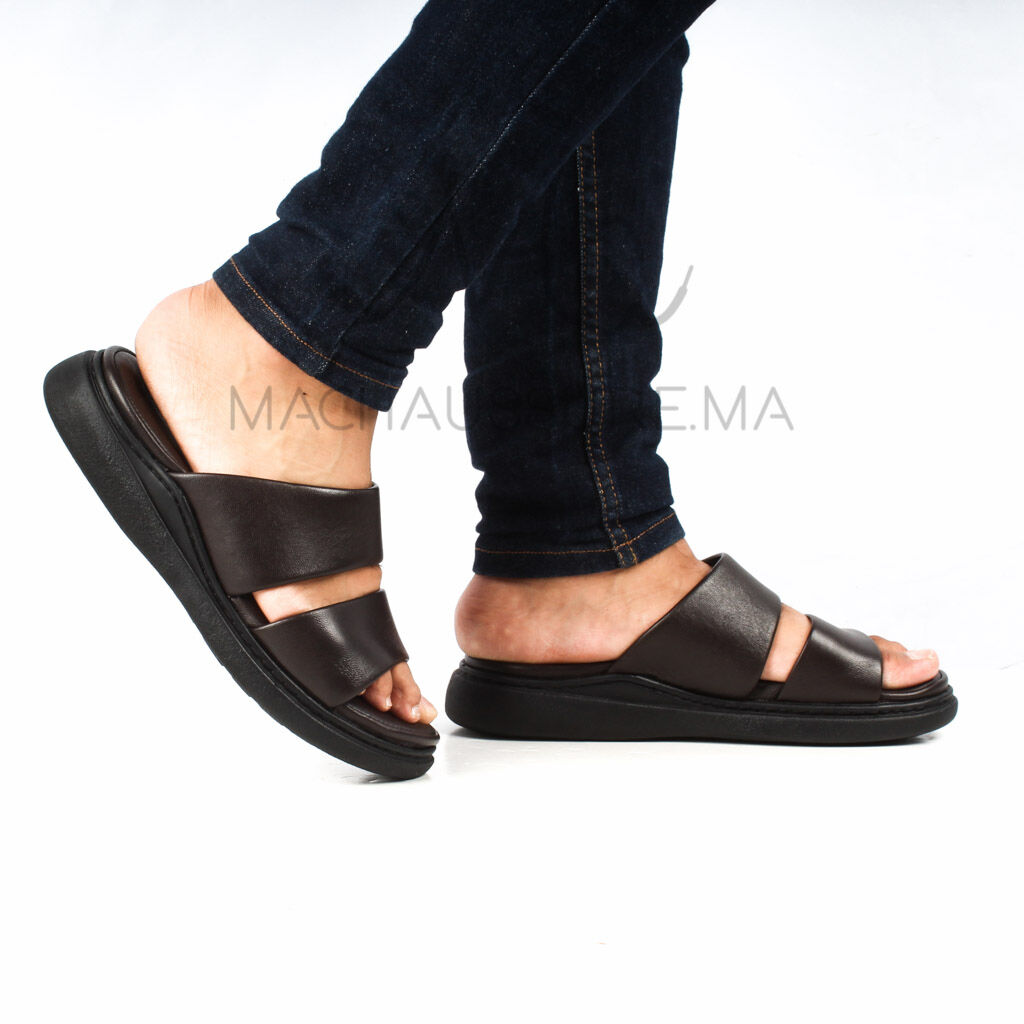 Westsider Sandales et Tongs en Cuir