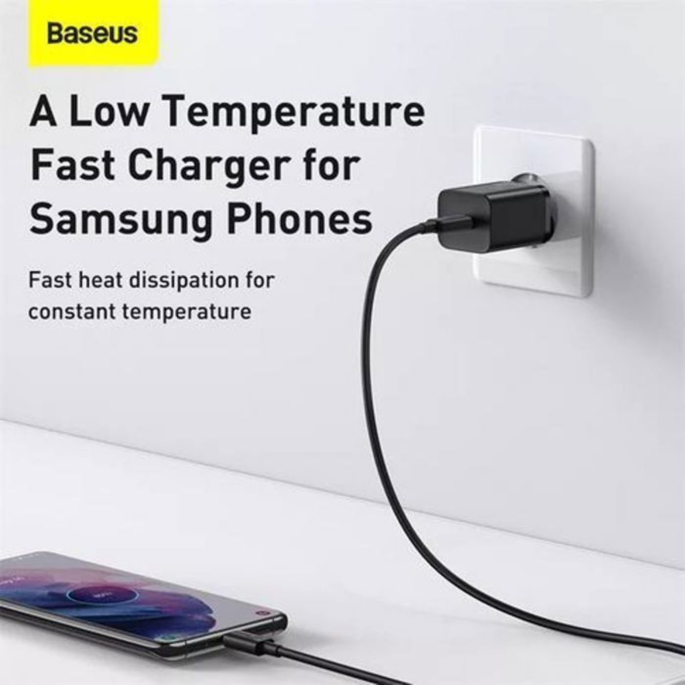 Chargeur Rapide -  25w - Type-c - Câble Inclus 1m - Compatible Samsung et Iphone thumbnail 3