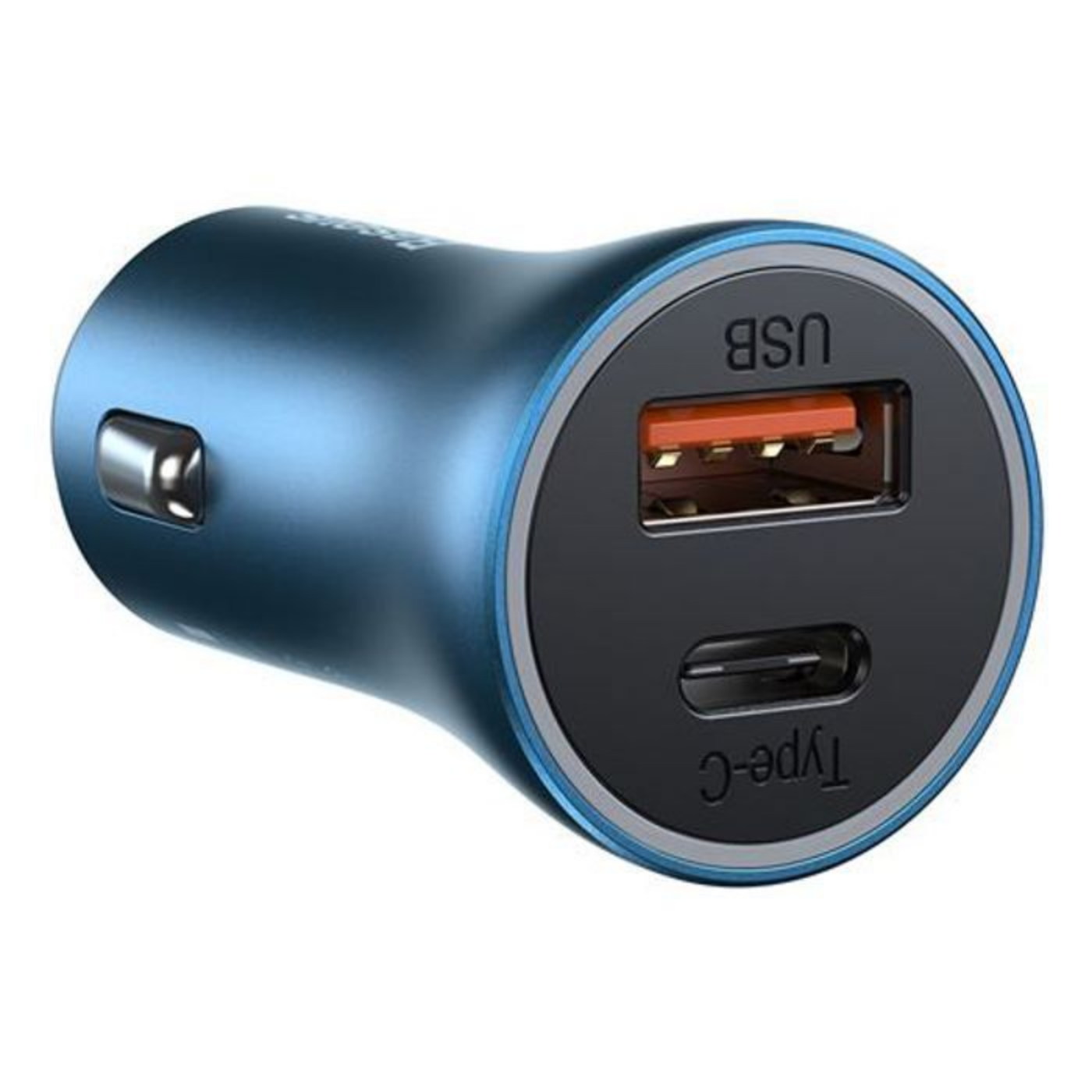 Chargeur de Voiture - 40w - 2 Ports - Câble Usb-c 1m