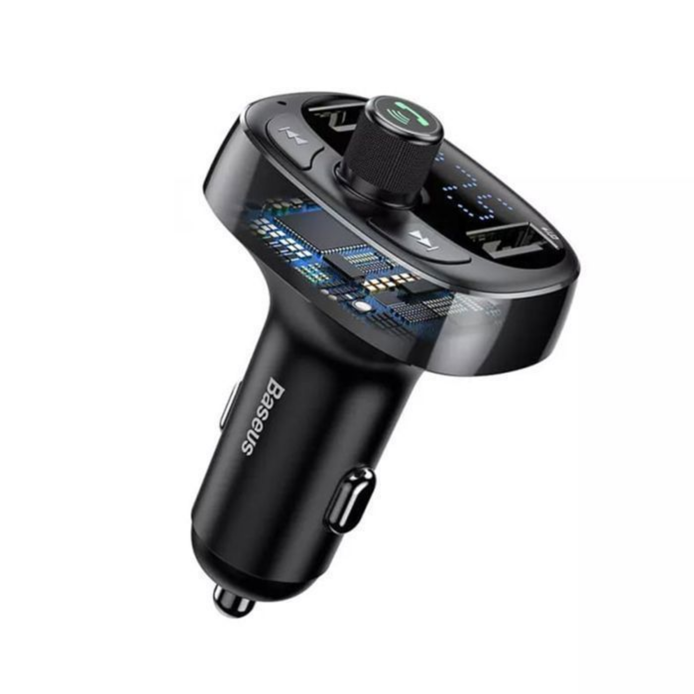 Chargeur de Voiture  - S-09 - Bluetooth 4.2 - Lecteur Mp3 - 2x Usb