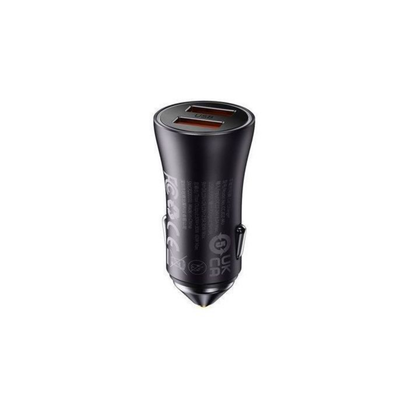 Chargeur de Voiture - Golden Contactor Max - 2 Ports - Charge Rapide Jusquà 60w