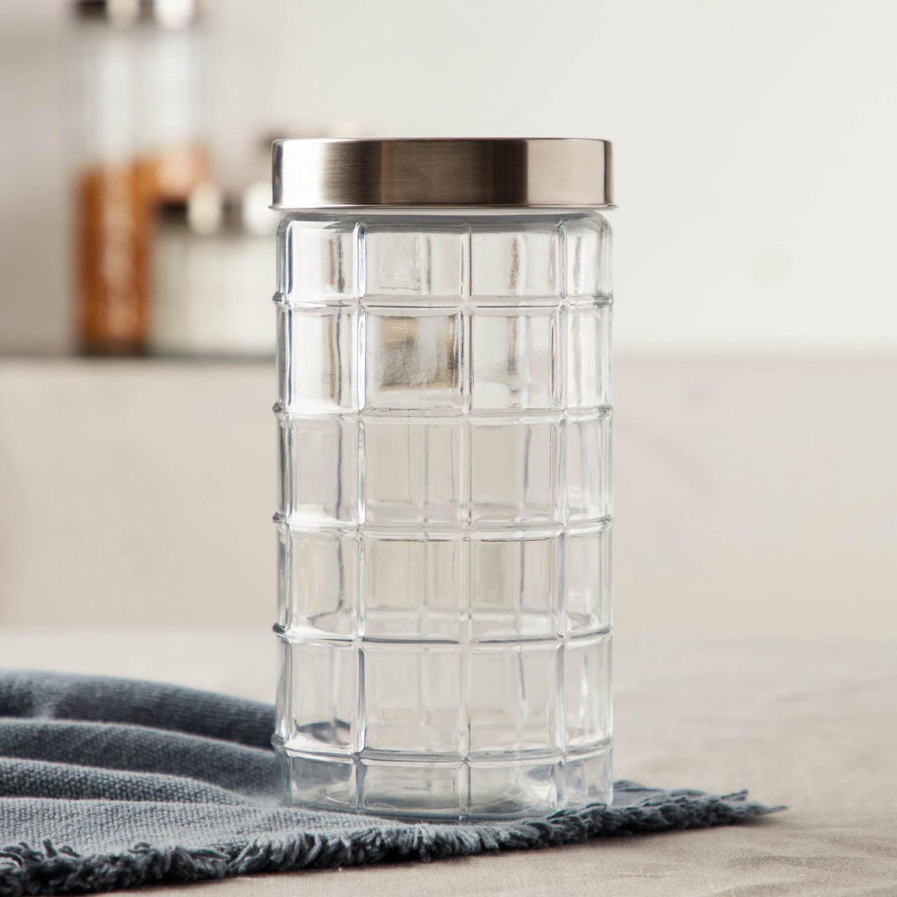 Set de 2 Bocals En Verres pour une meilleure conservation pour marinade et huiles 2L et 2,5L thumbnail 3