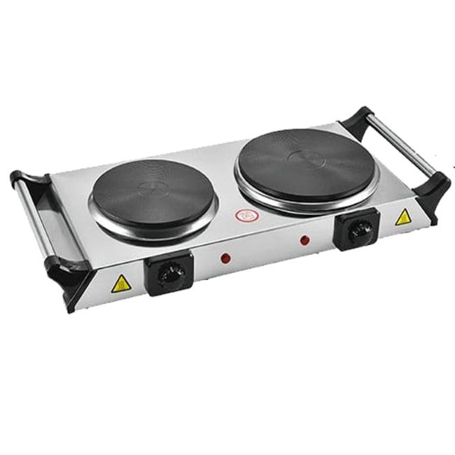 Réchaud Électrique 2 Coins – Une Plaque de Cuisson 2500W