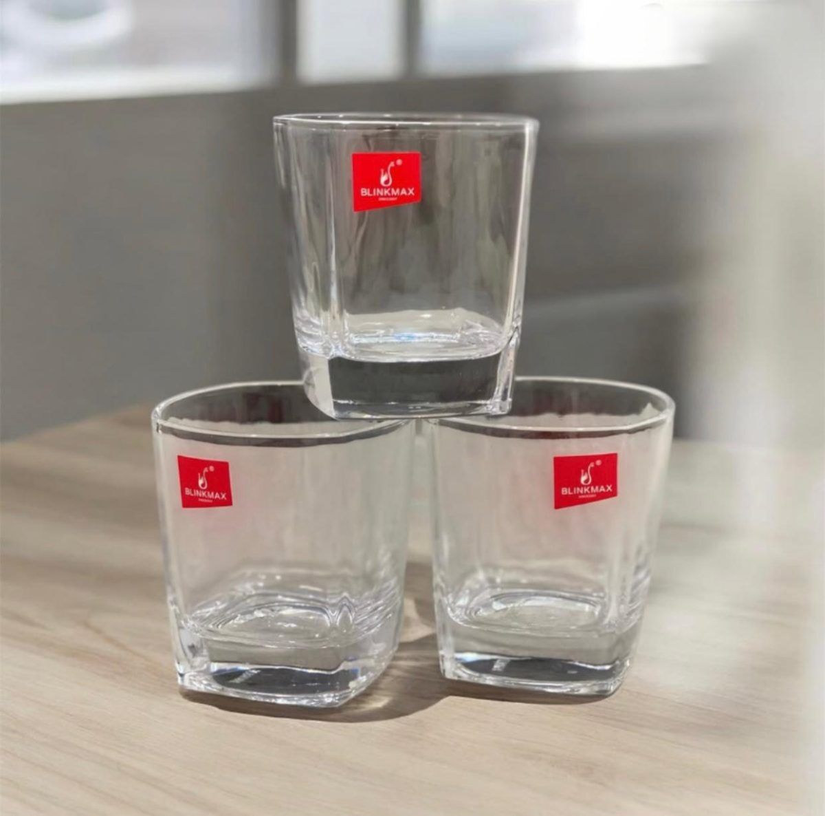 Set de 6 Verres transparent Bas thumbnail 2