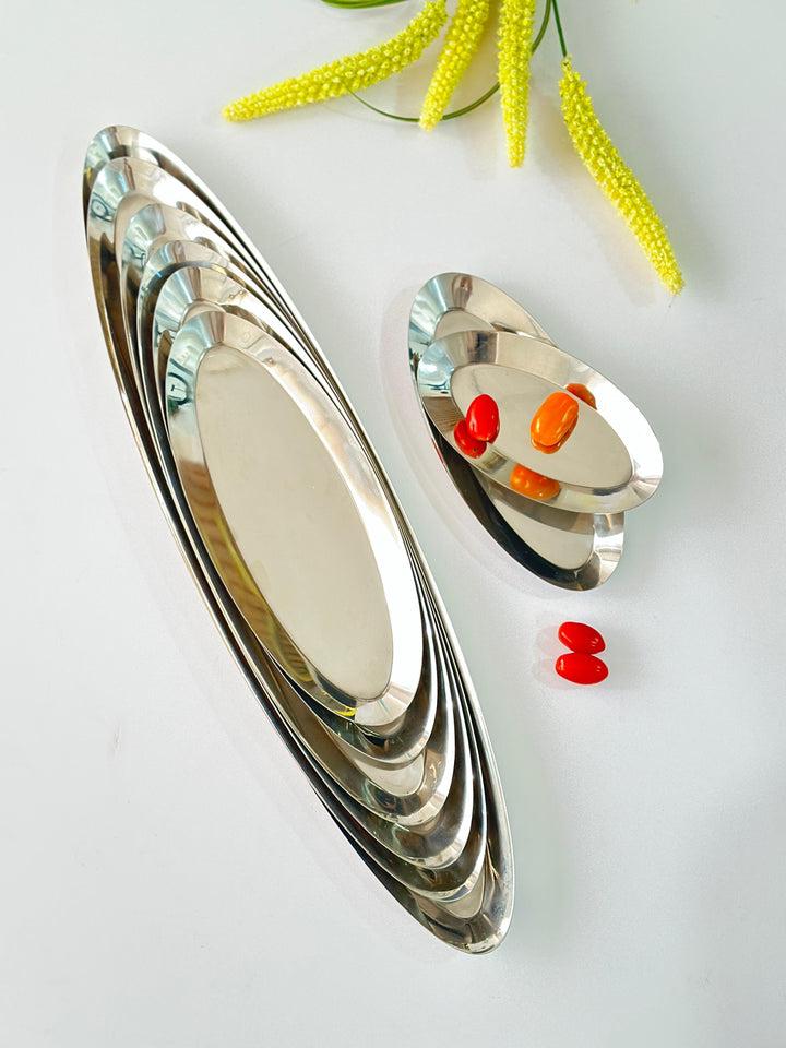 Plat En Inox Argenté thumbnail 1