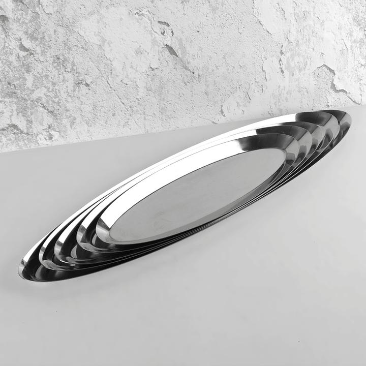 Plat En Inox Argenté thumbnail 2