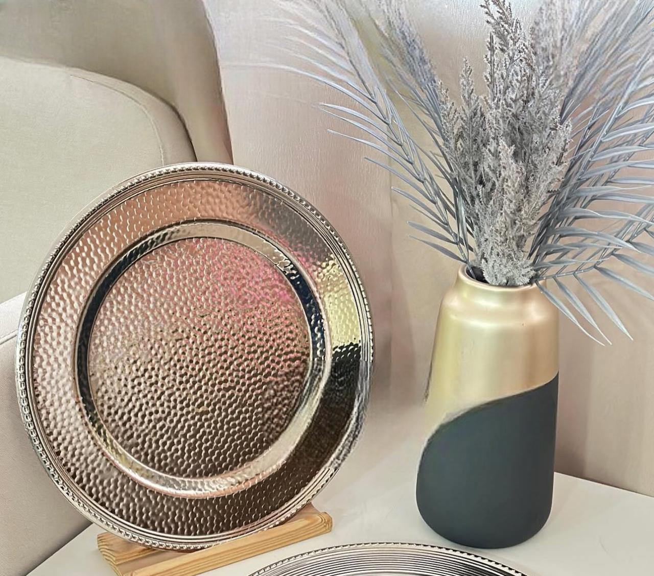 Plat Argenté en Métal thumbnail 1