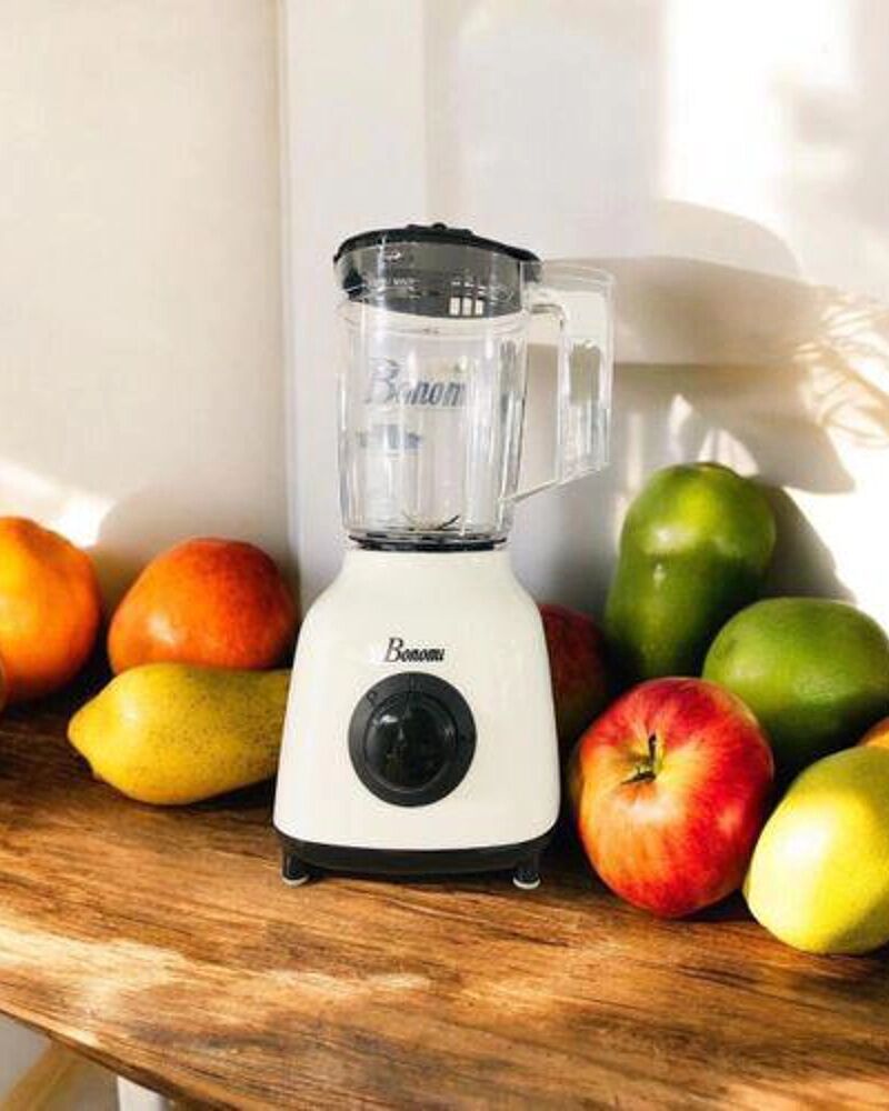 Blender 2 EN 1 Bol en Plastique 2 en 1 ,avec Moulin a Café Épices Capacité 1,5L thumbnail 3