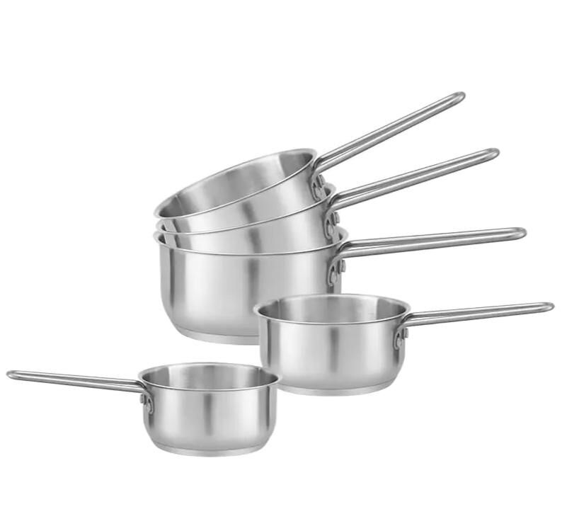 Set de 5 Casseroles Ligne Professionnelle et particuliers