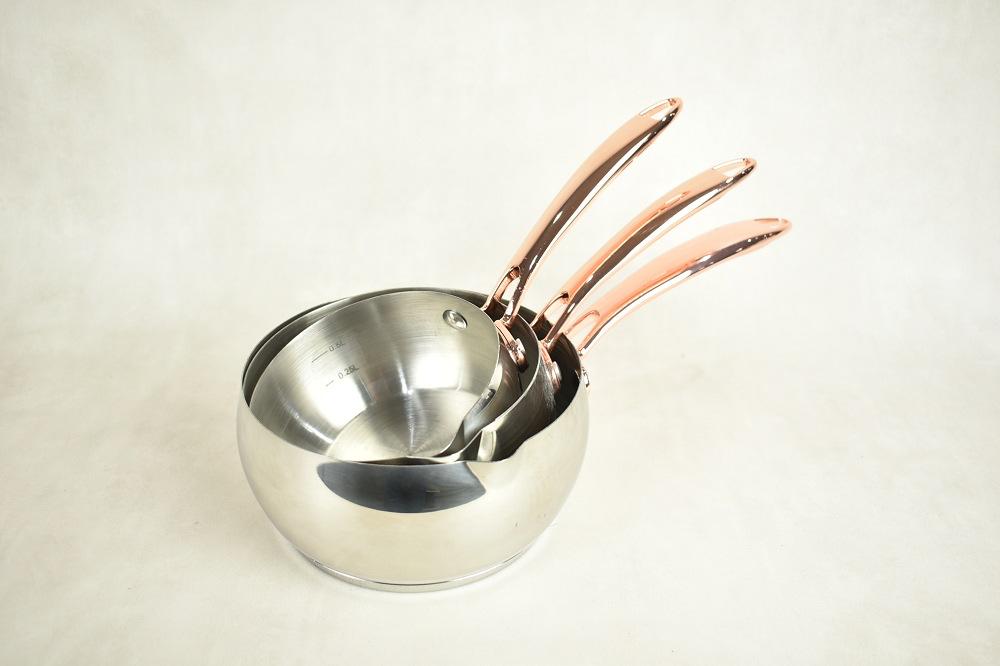 Set de 3 Casseroles Stainless Steel thumbnail 4