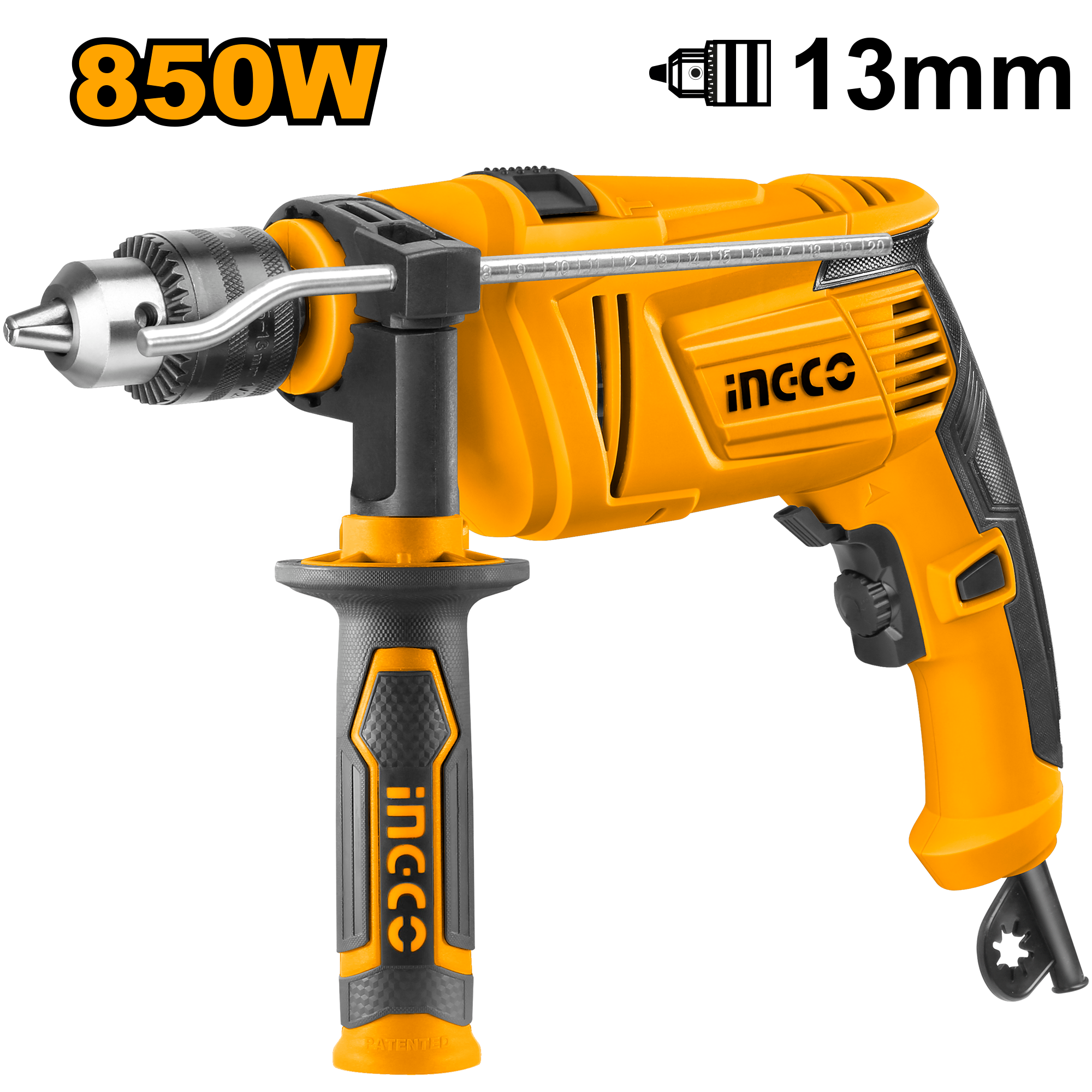 Perceuse à percussion 850W - 13mm