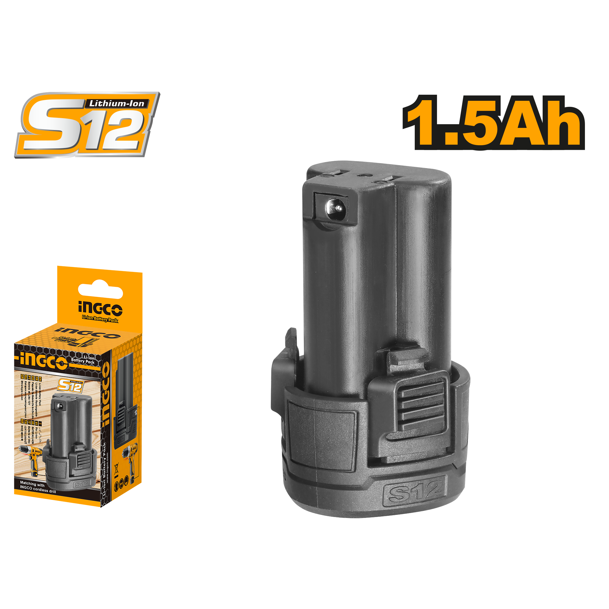 Lithium-Ion Batterie 12V S12