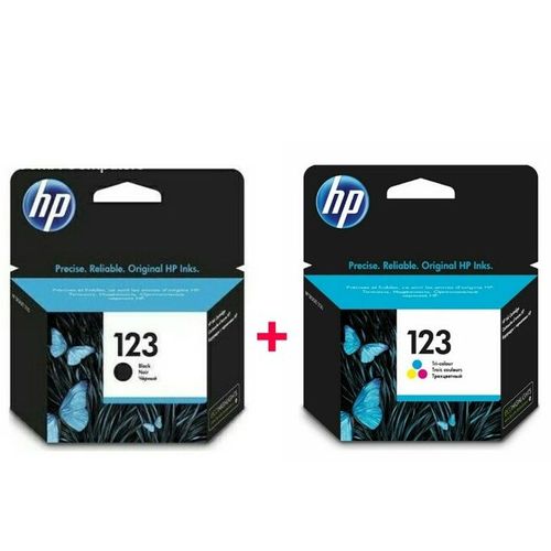Pack Cartouche 123 Noir + 123 Couleur - Originale