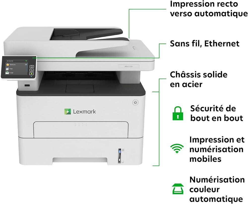 Imprimante Multifonction Laser Monochrome MB2236i thumbnail 4
