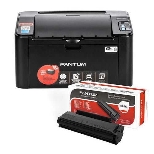 Imprimante laser Wi-Fi - P2500w 22PPM ( Câble USB offert )
