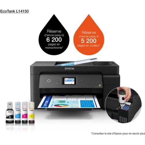 Imprimante A3+ à réservoirs rechargeables