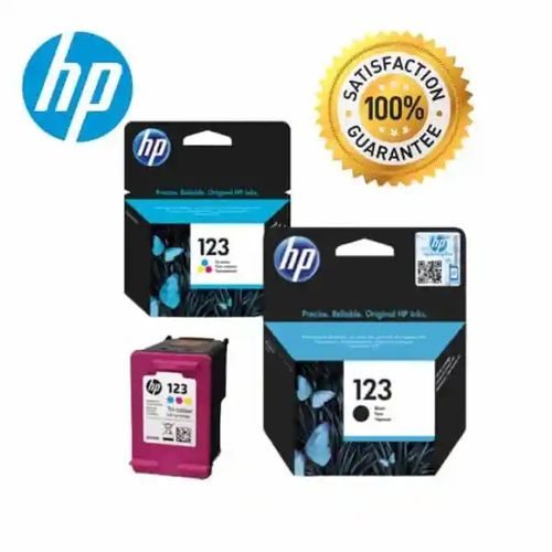 Cartouche 123 Noir + 123 tri-couleur - Produits Authentiques