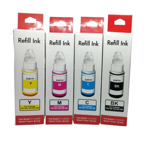 Pack Bouteilles d'encre adaptable GI-490 ( distributeur + trombones offert )