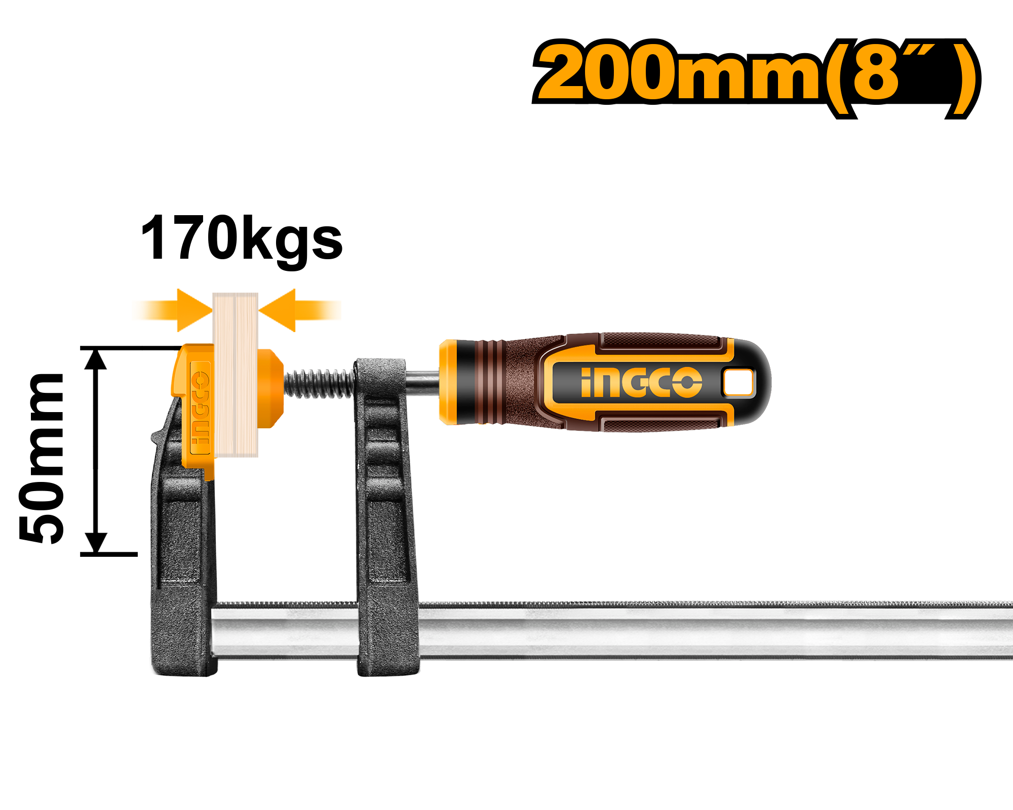 Etau 50x200mm