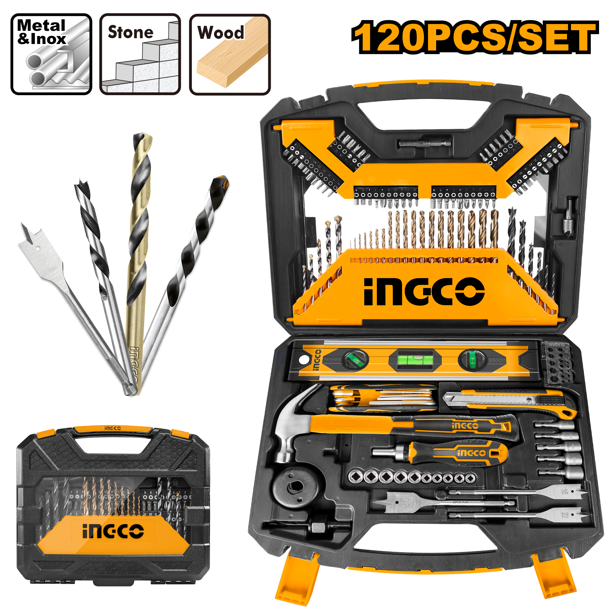 120 Pcs accessories set