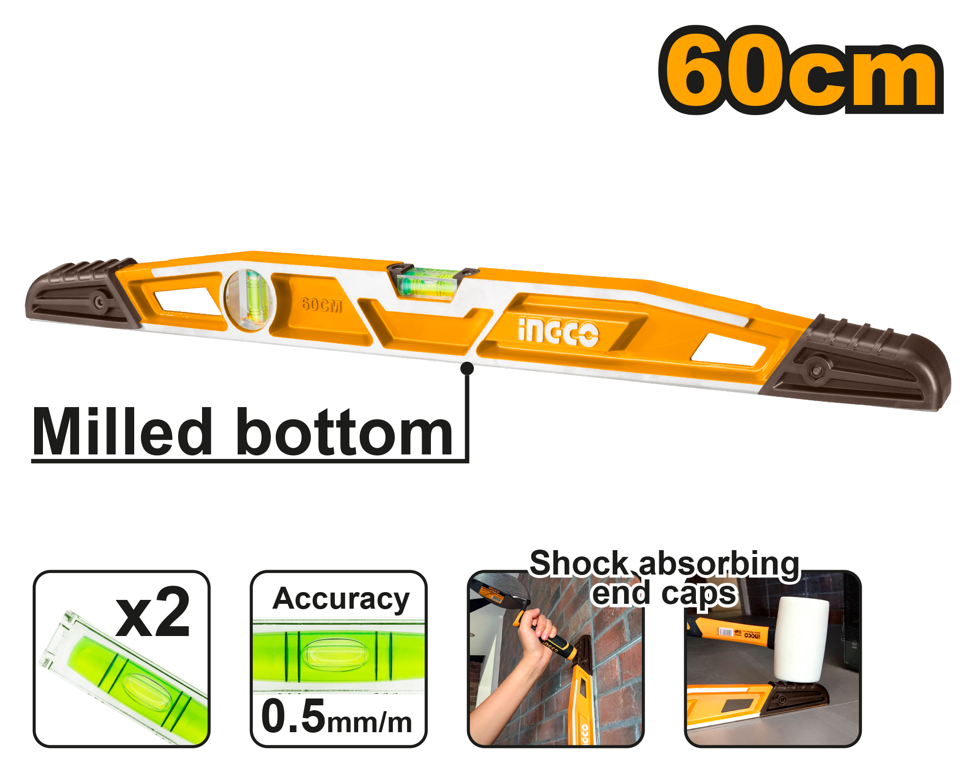 Niveau Trapézoïdal 60 cm Heavy Duty