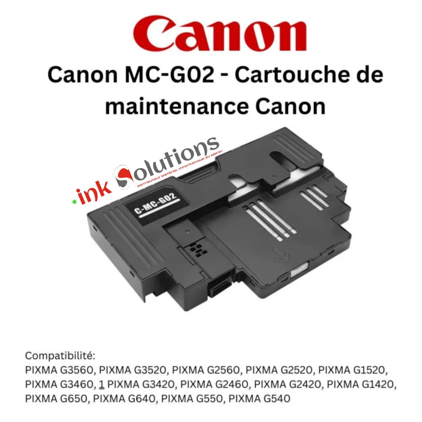 cartouche de maintenance MC-G02 - Original pour G3420, G2420 ..