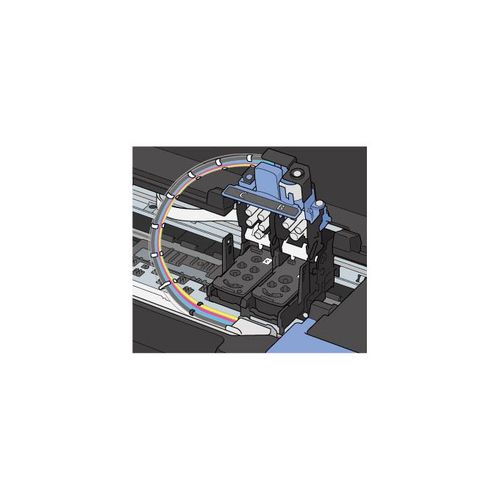 Tète dimpression BH-4 Noir + CH-4 Color Pour PIXMA G3411, G2411 ... thumbnail 3