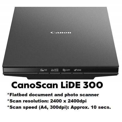 Scanner LiDE 300 Numérisation À Plat 2400X2400 Dpi A4 Noir thumbnail 3