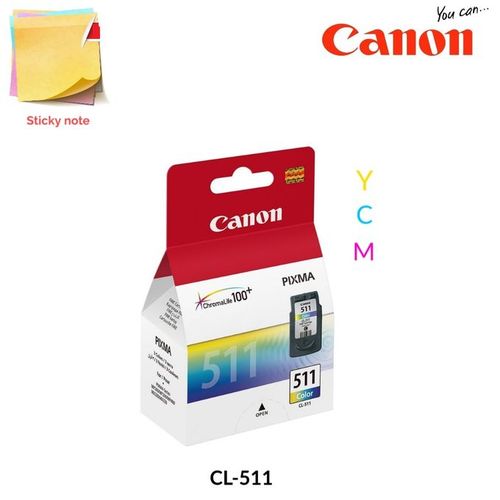 Ink Cart Cartouche d'encre CL-511 Color ink EMB ( Sticky note Offerte )
