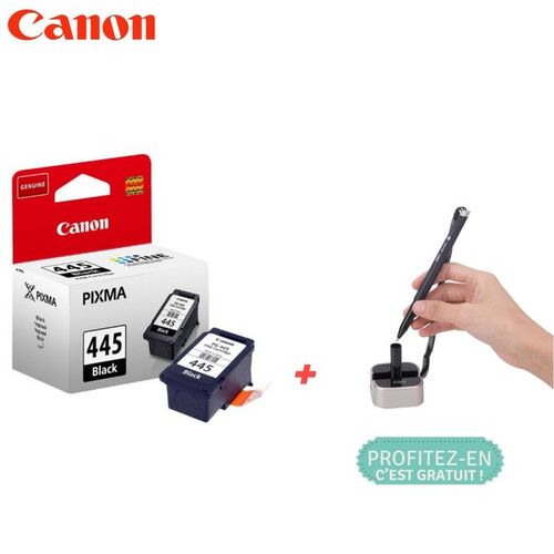 Cartouche d’encre PG-445 Noir ( Stylo fixe Gratuit )