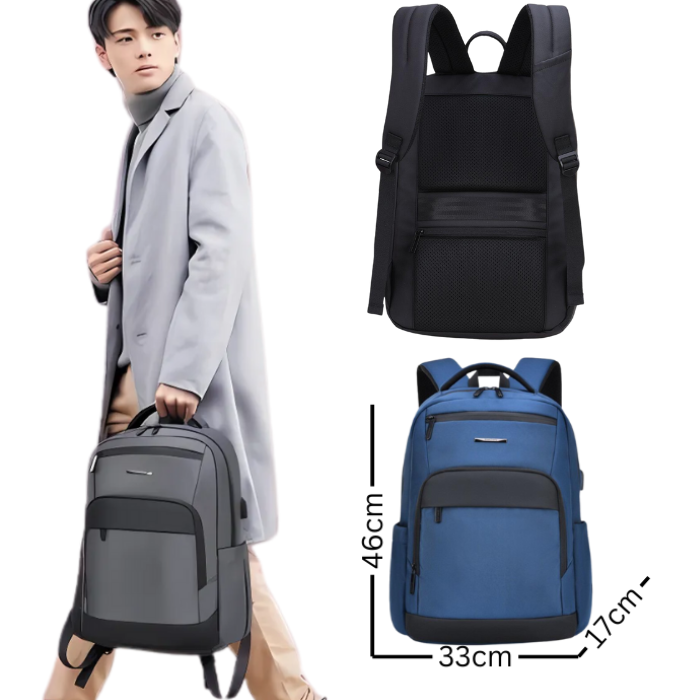 Sac à Dos Polyvalent avec Rangement Sécurisé et Port Usb pour Vos Déplacements