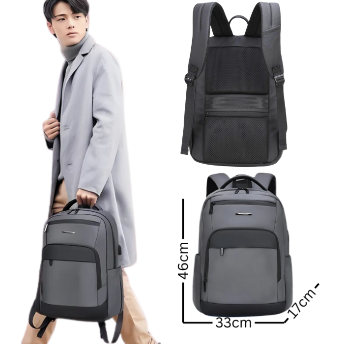 Sac à Dos Polyvalent avec Rangement Sécurisé et Port Usb pour Vos Déplacements thumbnail 2