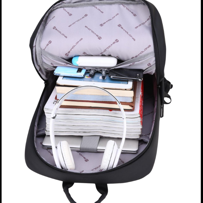 Sac à Dos Polyvalent avec Rangement Sécurisé et Port Usb pour Vos Déplacements thumbnail 3