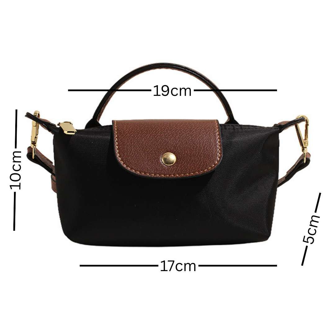 Sac à Main Compact et Stylé, Idéal pour Look Simple et Fonctionnel