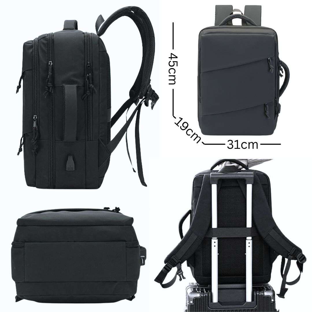 Sac à Dos Multifonctionnel ,Supporte Pc ,Tablette ,Parfait ,Pratique ,Tendance