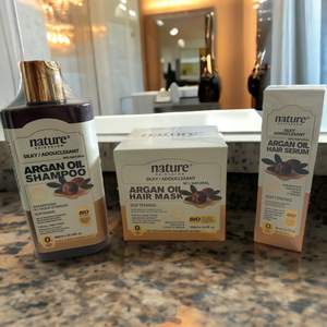 Routine Complète à l’Huile d’Argan - Shampoing, Masque et Sérum