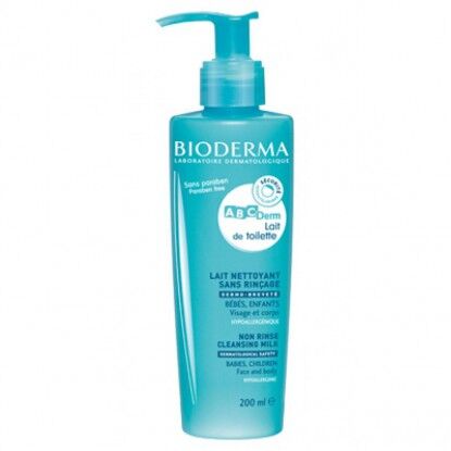 Lait Nettoyant Bioderma  (bébés,enfants- Visage et Corps)