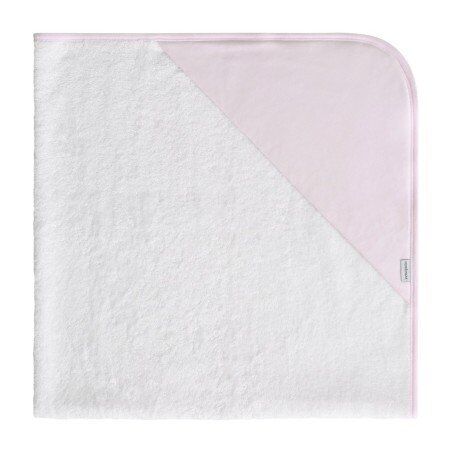 Serviette Bain Capuche + tablier Liso E-Rose