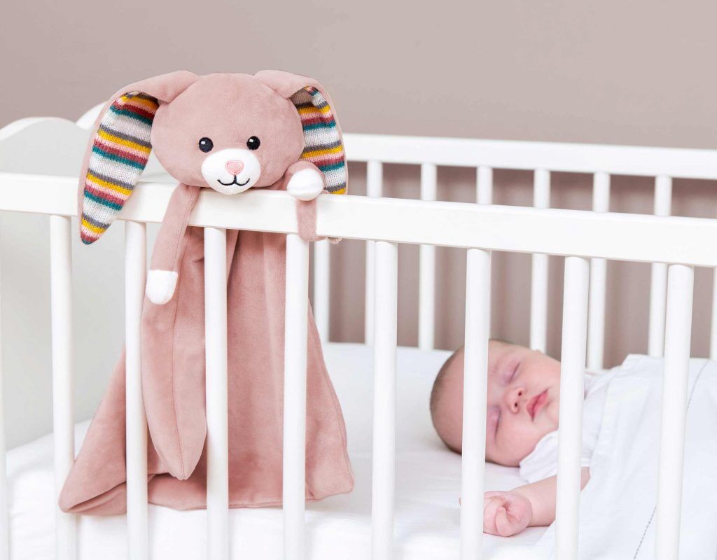 Robin the Raccoon Baby Comforter with Removable Sound Module