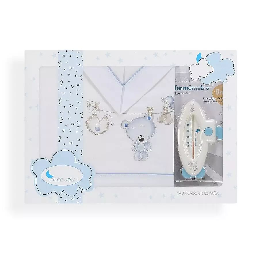 Drap Bleu Interbaby Cododo avec Thermometre