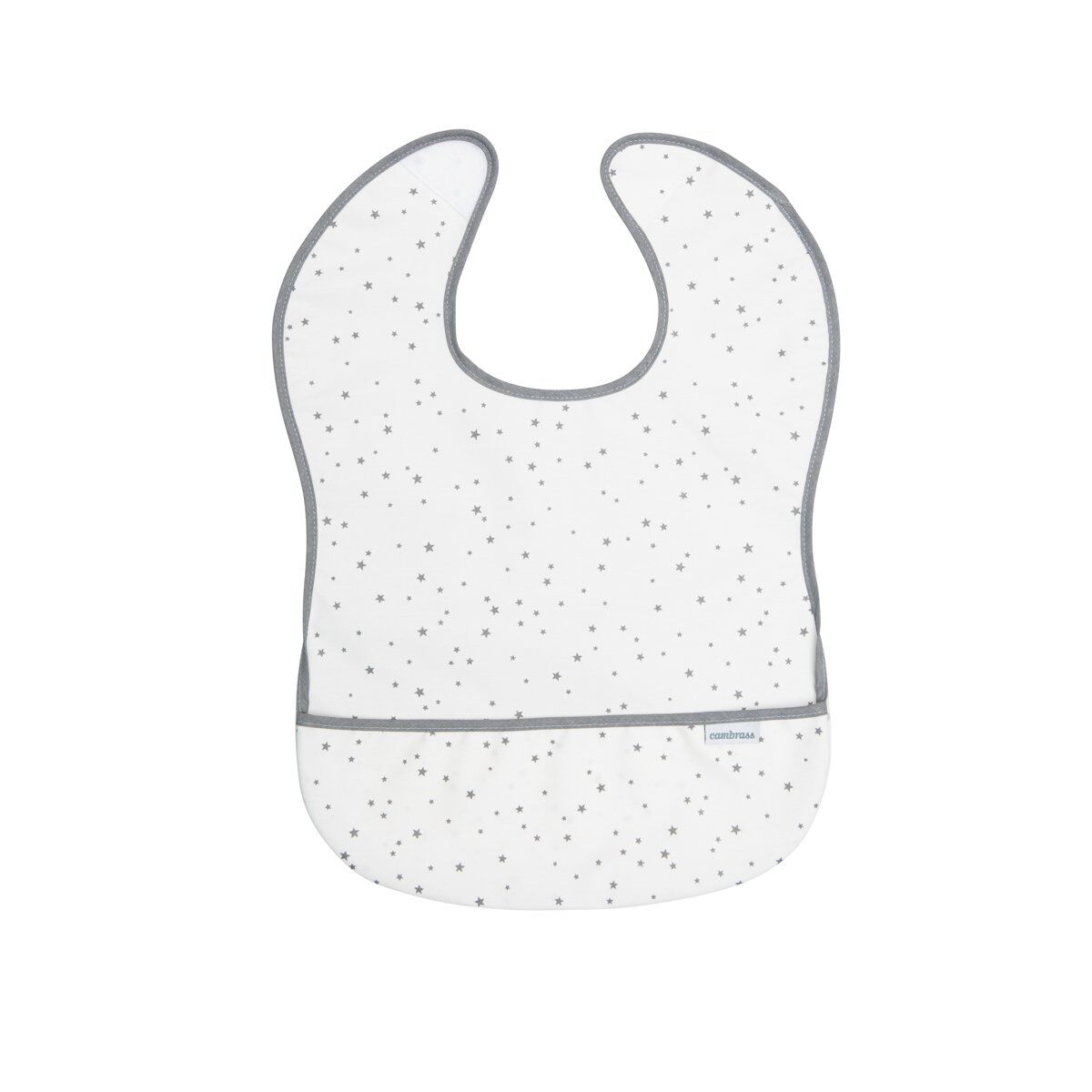 Bavoir Carré Pvc Gris Star Cambrass