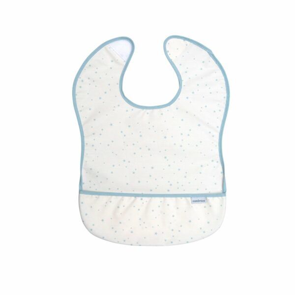 Bavoir Carré Pvc Bleu Star Cambrass