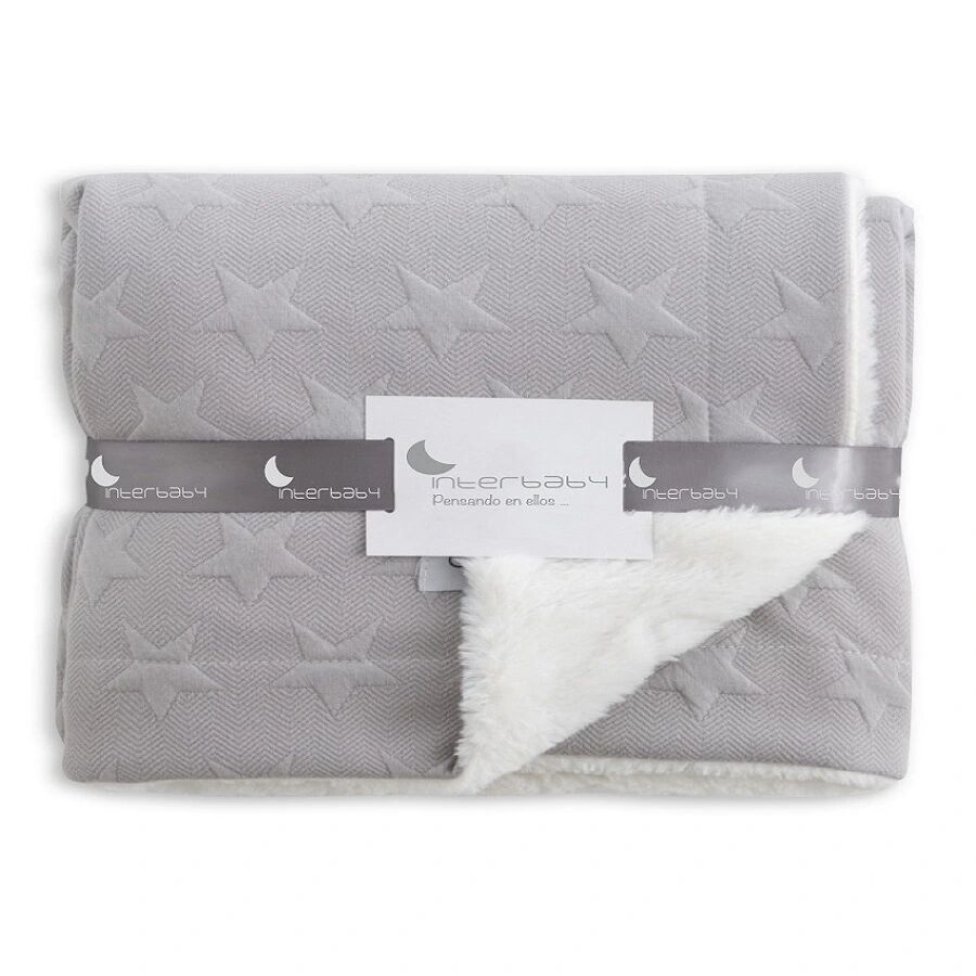 Couverture 80x110 Gris