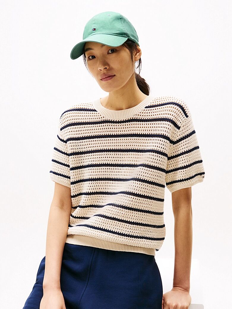 Casquette Essential en Lin à Drapeau Brodé thumbnail 4