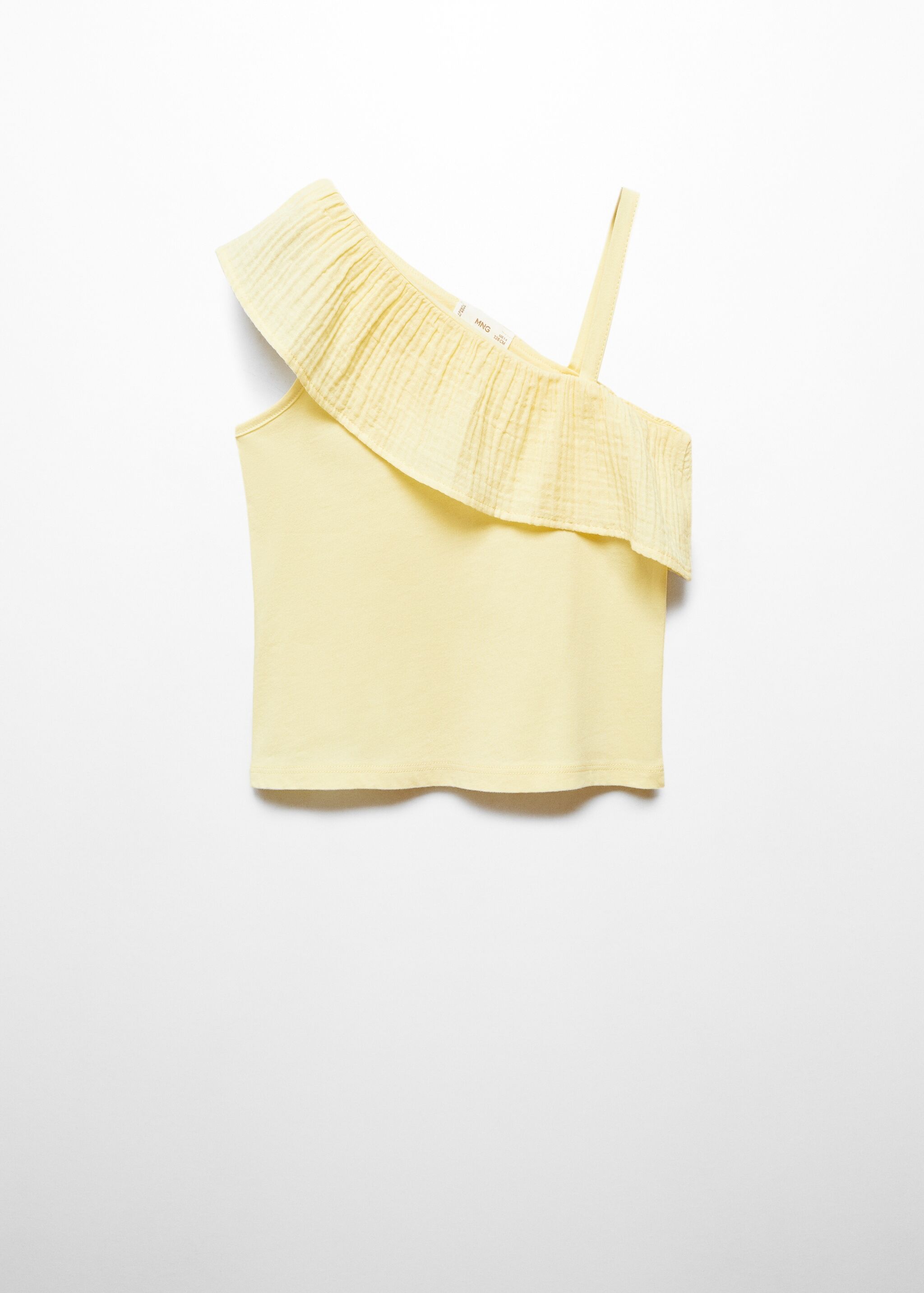 T-shirt Asymétrique Volanté