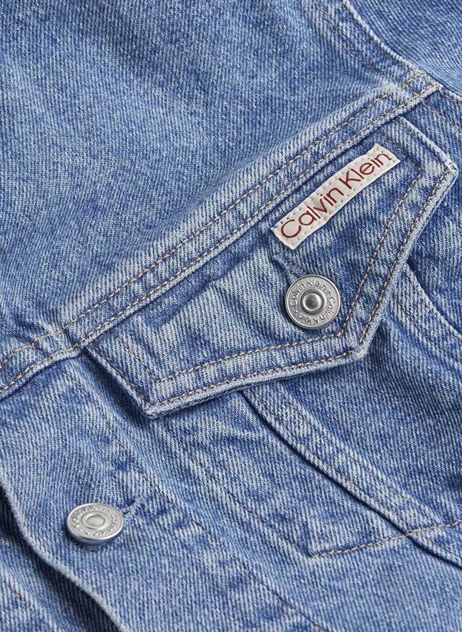 Veste en Jean Unie Bleue Calvin Klein Jeans