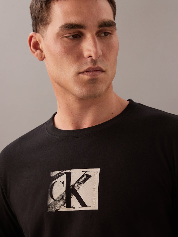 T-shirt avec Logo Monogramme Box thumbnail 3