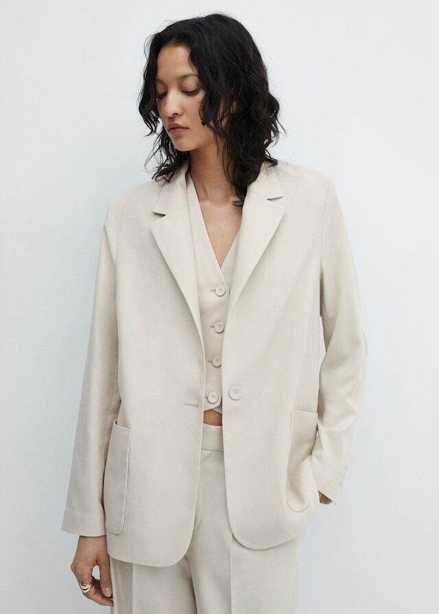 Veste Costume Poches